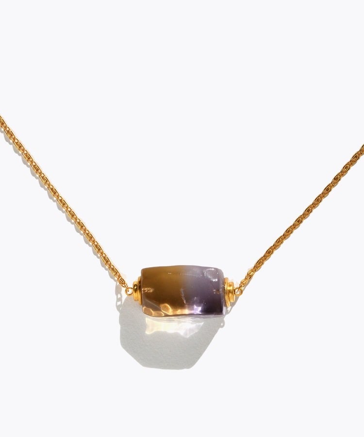 [ancient] One of a kind rough ametrine necklace