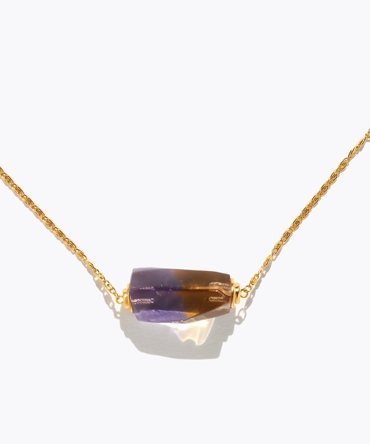 [ancient] One of a kind rough ametrine necklace