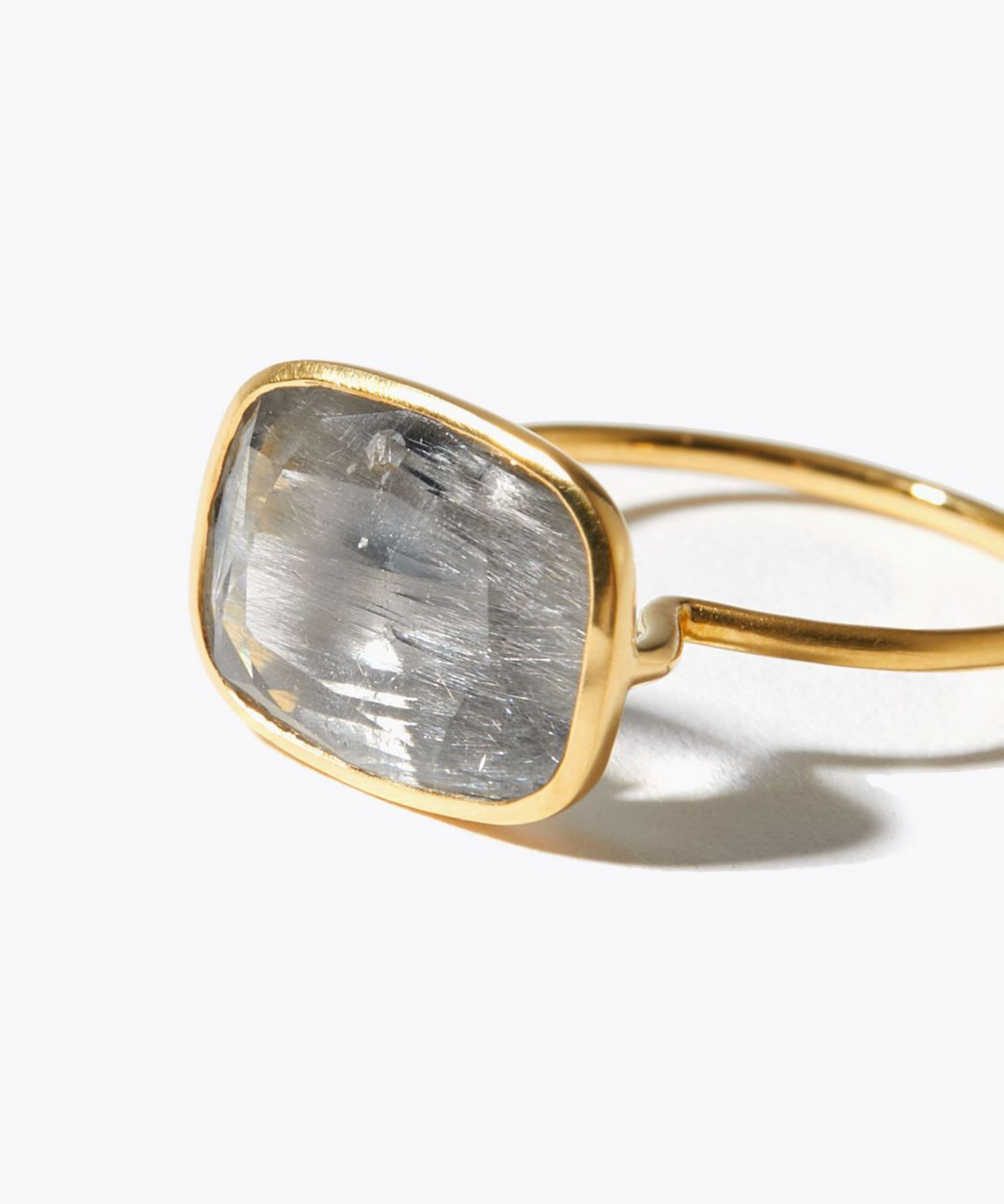 eden] One of a kind K10 brookite in quartz ring｜ARTIDA OUD（アル