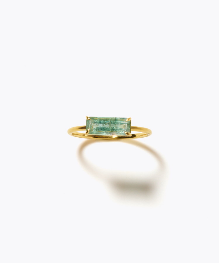 [eden] 【8th Anniversary Limited】One of a kind K10 multi tourmaline ring