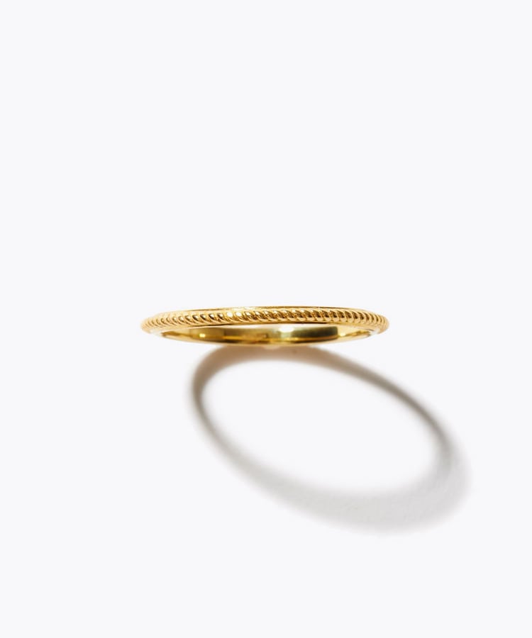 [basic] twisted wire ring