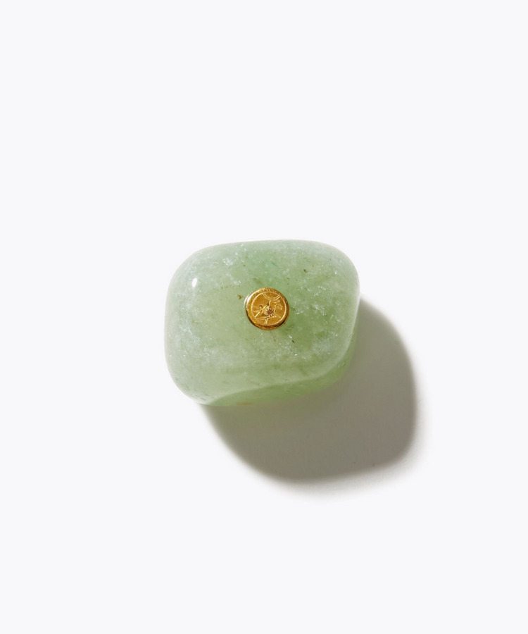 [amulette] 「Increase focus and guide to answers」 green aventurine