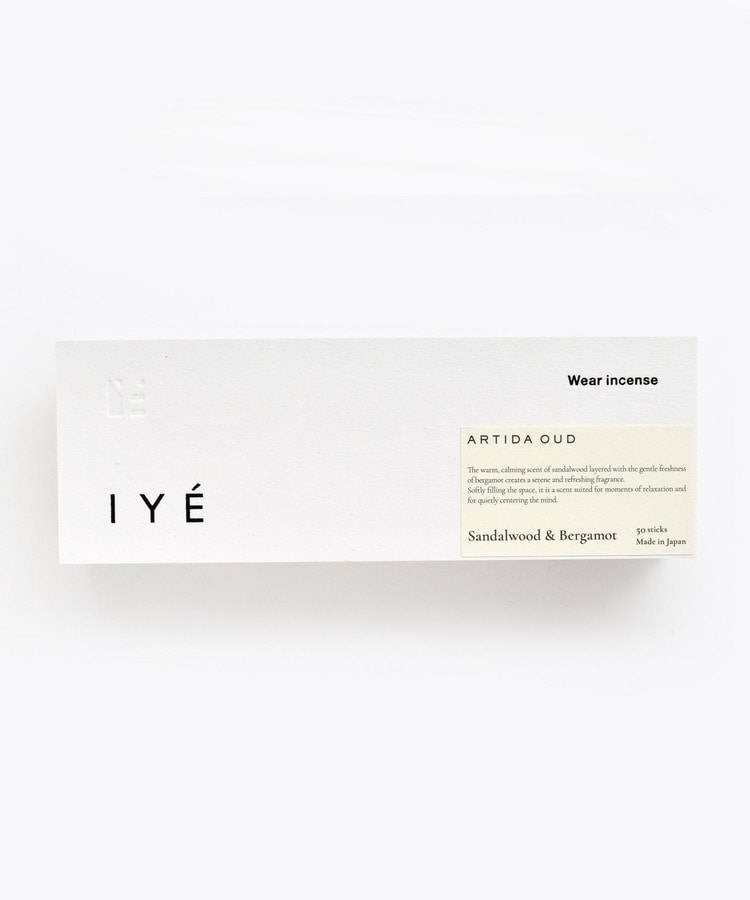[collaboration] IYE incense for ARTIDA OUD
