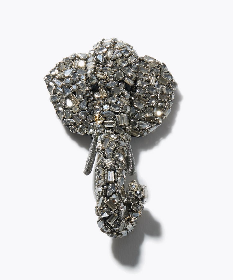 [other] Deepa elephant brooch