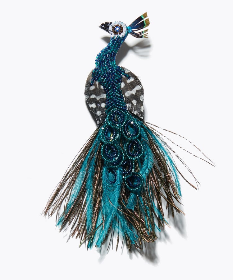 [other] Deepa peacock brooch