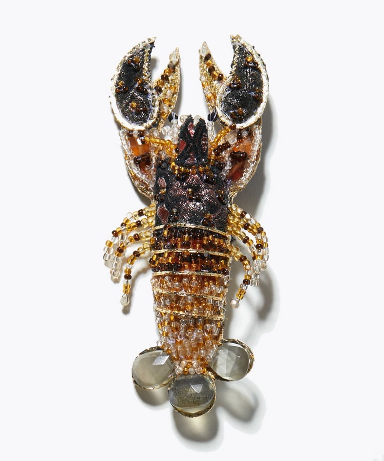[other] Deepa lobster brooch