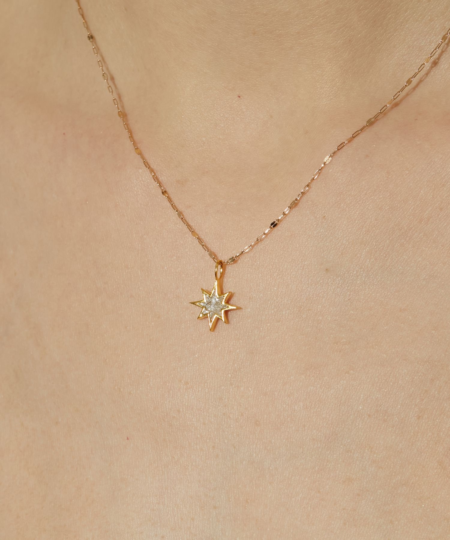 ARTIDA OUD 星形ダイヤモンドチャーム collaboration] Shana for ARTIDA OUD diamond star nash charm