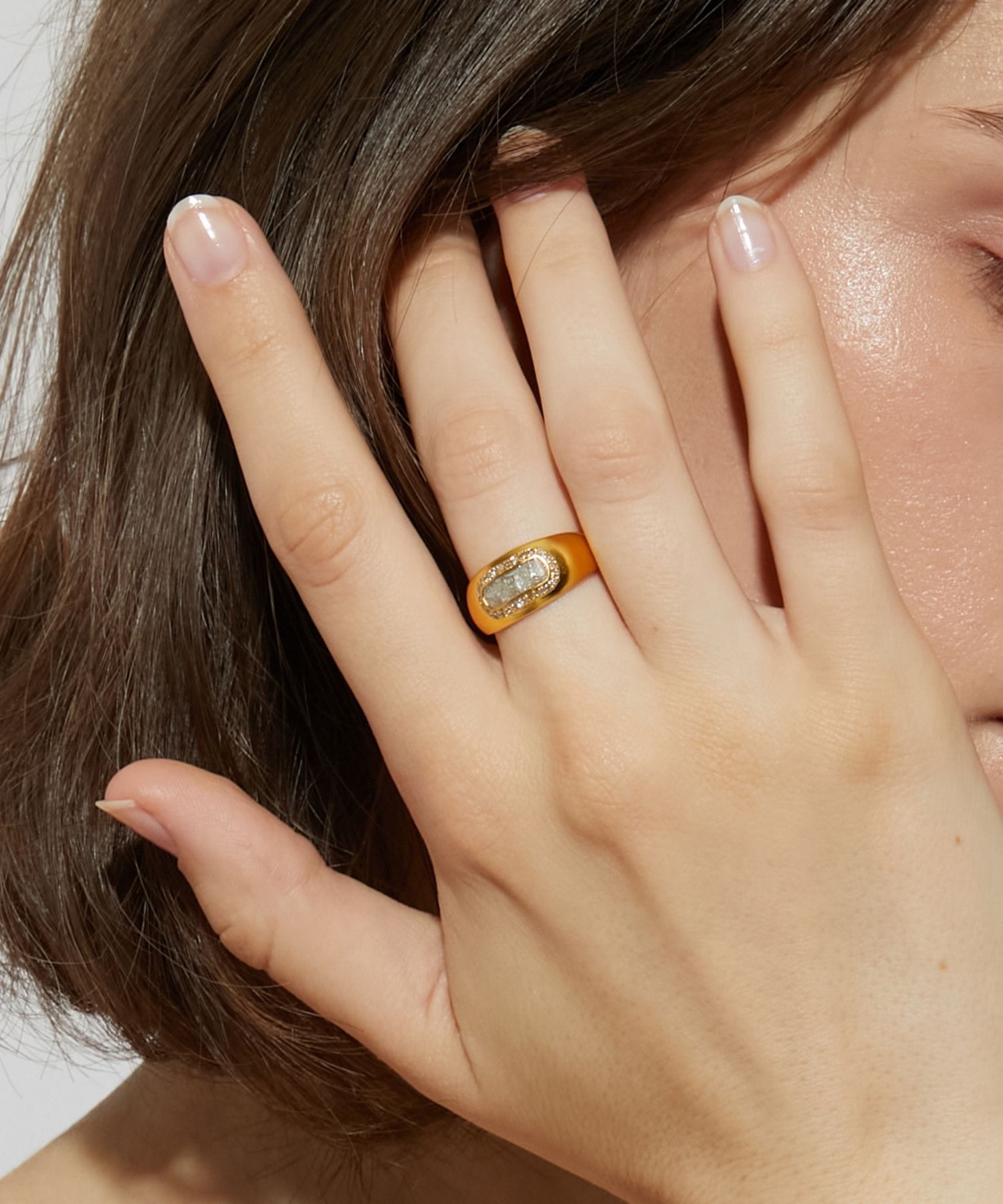 collaboration] Shana for ARTIDA OUD diamond Beeja ring｜ARTIDA OUD 