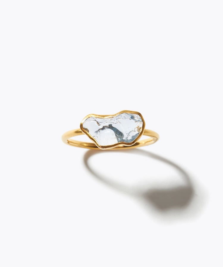[eden] [2026 Winter Limited] One of a kind rough multi sapphire ring