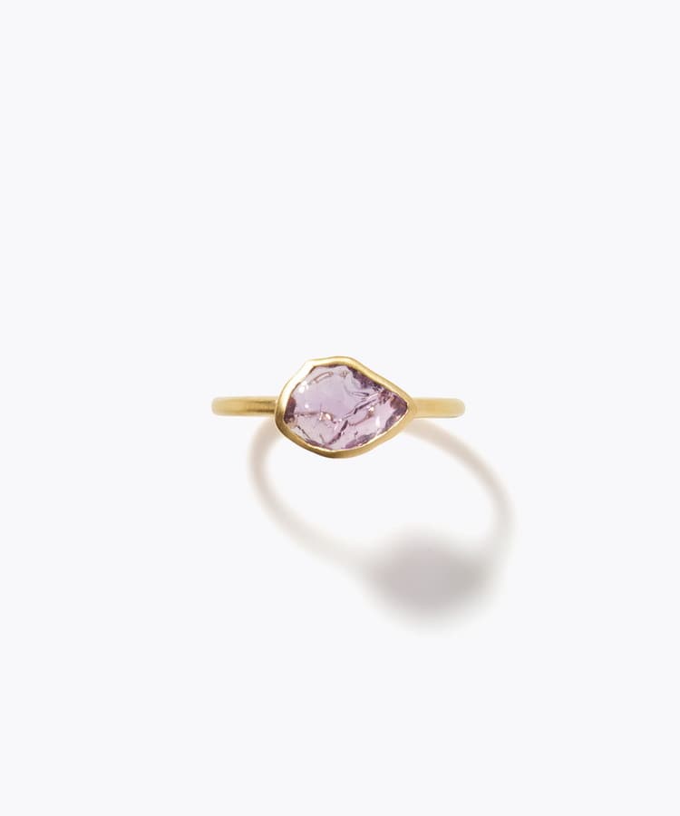 [eden] [2026 Winter Limited] One of a kind rough multi sapphire ring