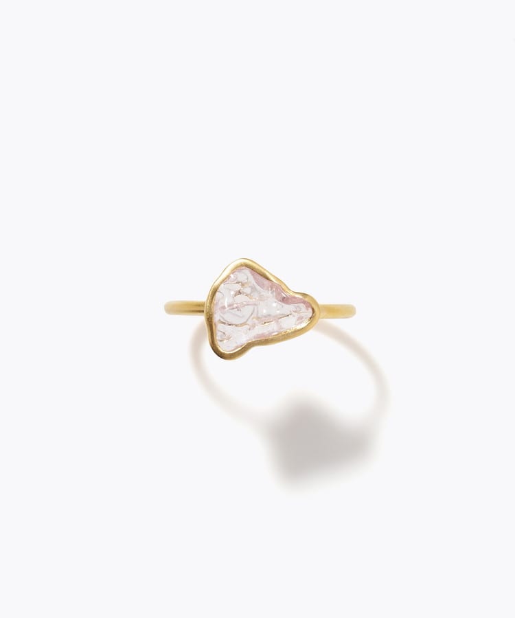 [eden] [2026 Winter Limited] One of a kind rough multi sapphire ring