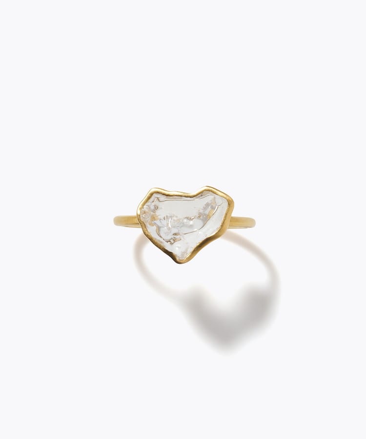[eden] [2026 Winter Limited] One of a kind rough multi sapphire ring