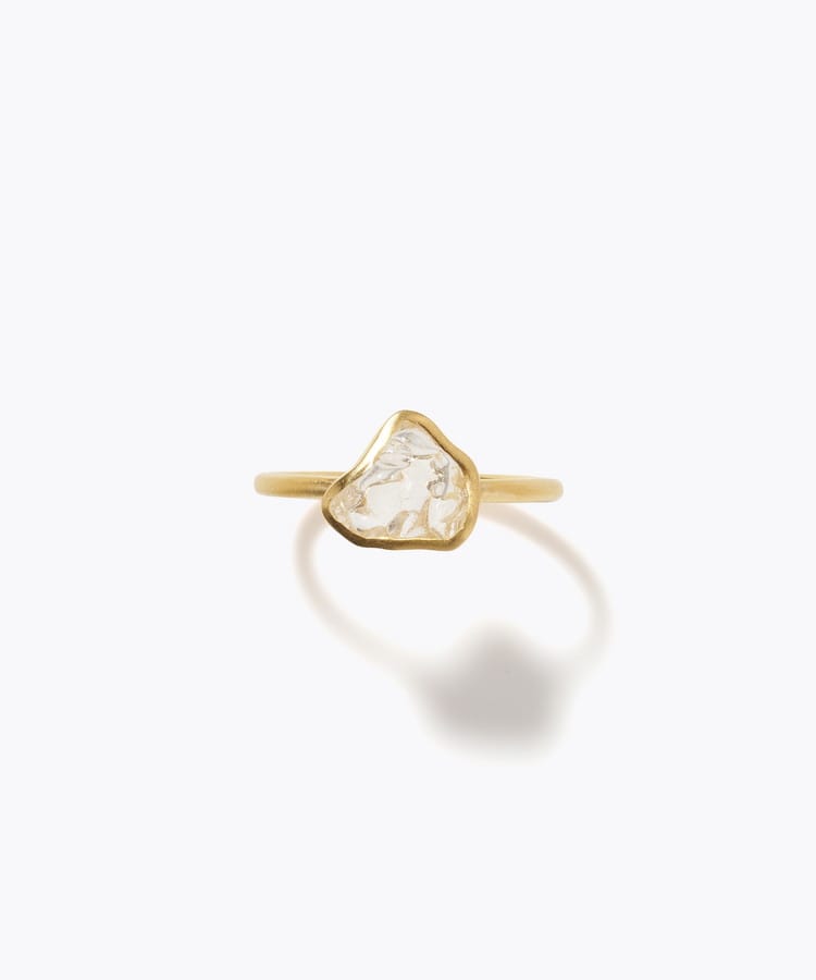 [eden] [2026 Winter Limited] One of a kind rough multi sapphire ring