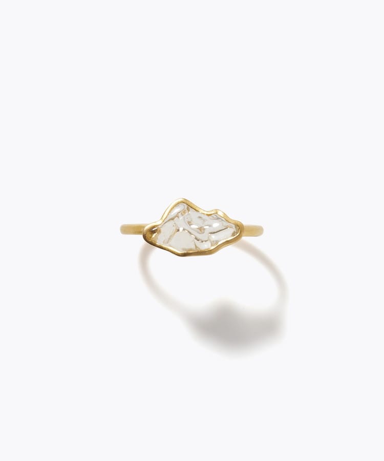 [eden] [2026 Winter Limited] One of a kind rough multi sapphire ring
