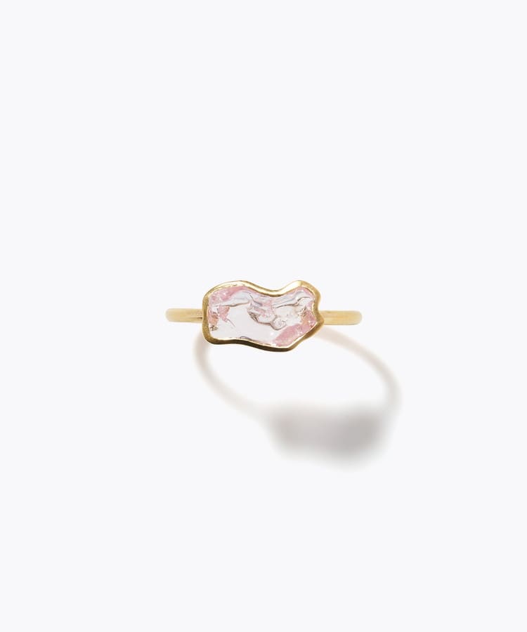 [eden] [2026 Winter Limited] One of a kind rough multi sapphire ring