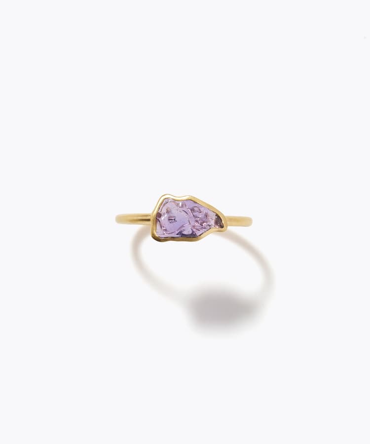 [eden] [2026 Winter Limited] One of a kind rough multi sapphire ring