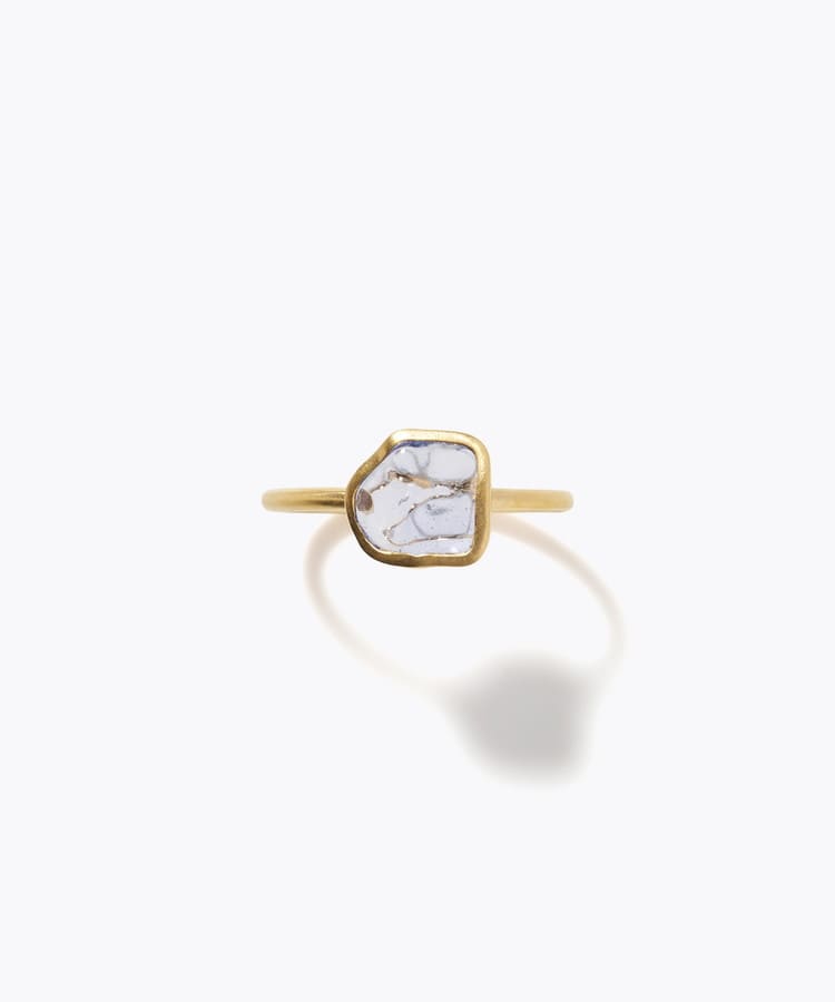 [eden] [2026 Winter Limited] One of a kind rough multi sapphire ring