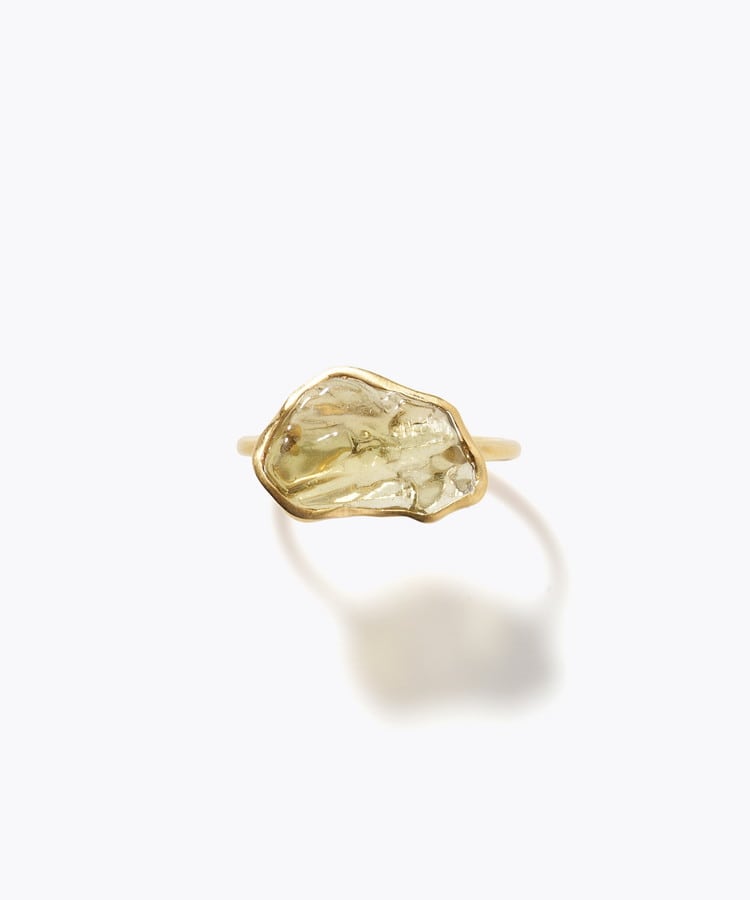 [eden] [2026 Winter Limited] One of a kind rough multi sapphire ring