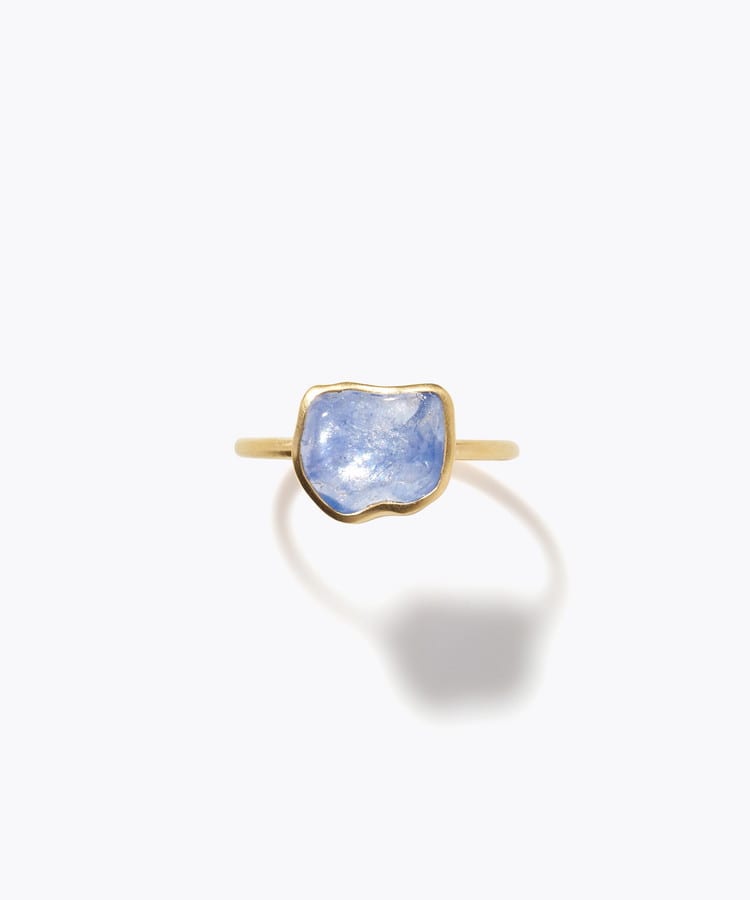 [eden] [2026 Winter Limited] One of a kind rough multi sapphire ring