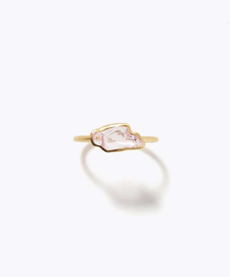 [eden] [2026 Winter Limited] One of a kind rough multi sapphire ring