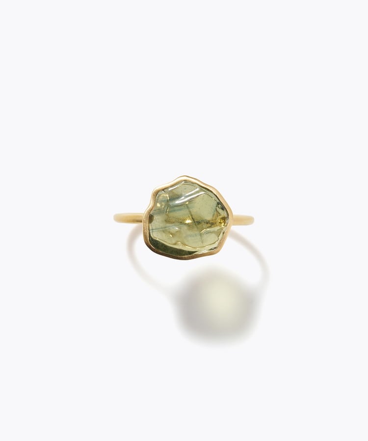 [eden] [2026 Winter Limited] One of a kind rough multi sapphire ring