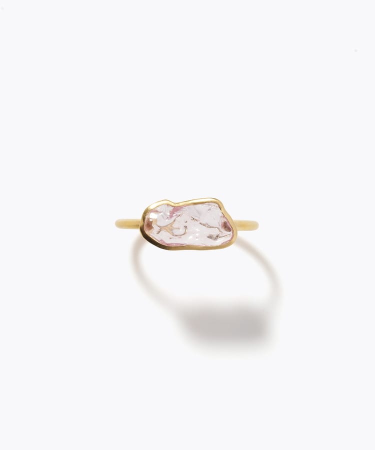 [eden] [2026 Winter Limited] One of a kind rough multi sapphire ring