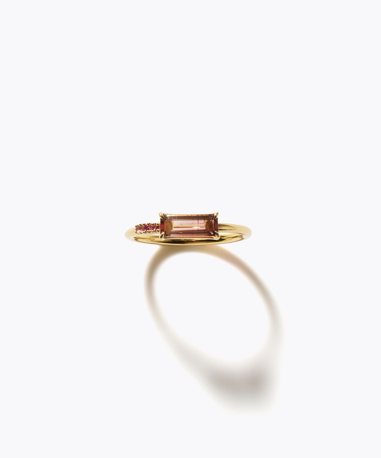 [eden] One of a kind girls day bi-color tourmaline ring