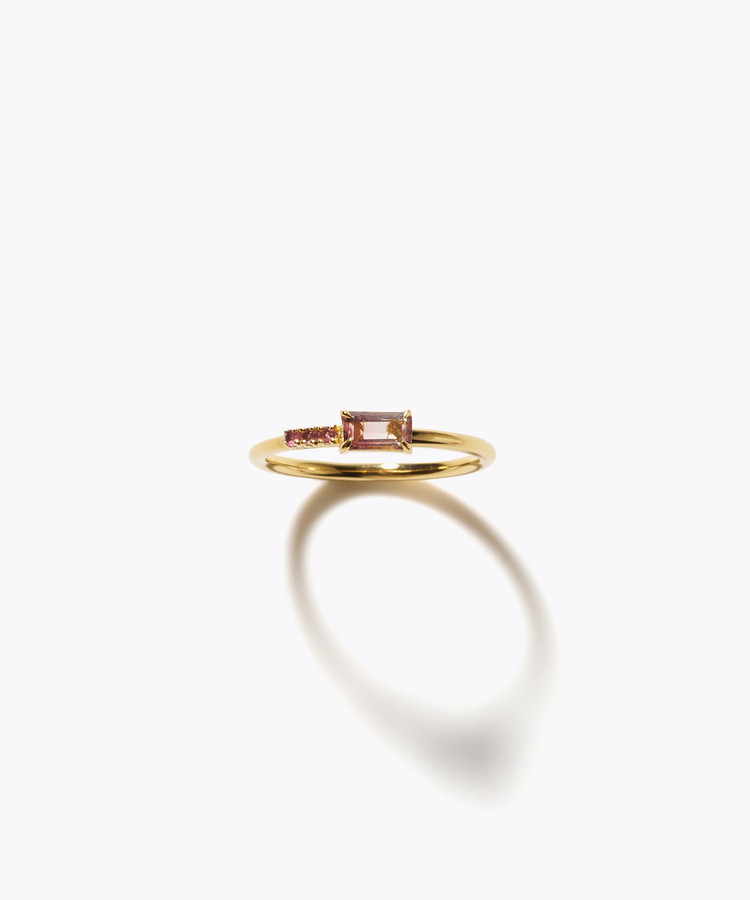 [eden] One of a kind girls day bi-color tourmaline ring