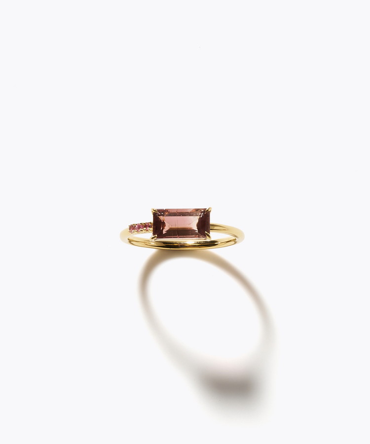 [eden] One of a kind girls day bi-color tourmaline ring