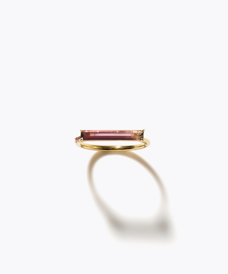 [eden] One of a kind girls day bi-color tourmaline ring