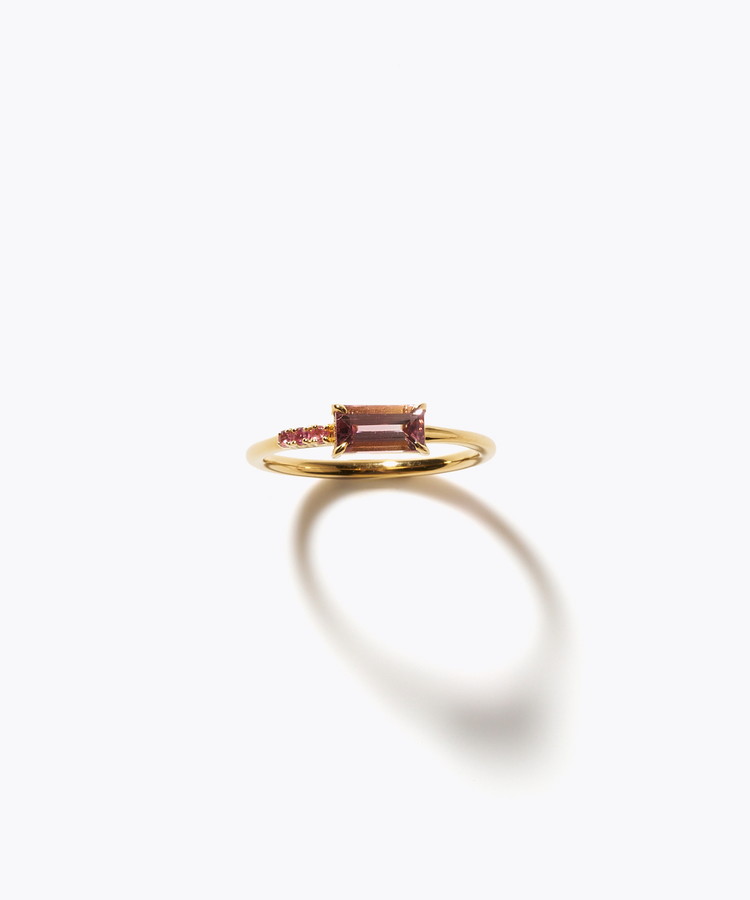 [eden] One of a kind girls day bi-color tourmaline ring