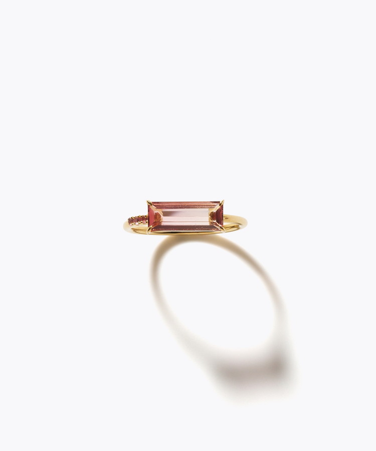 [eden] One of a kind girls day bi-color tourmaline ring