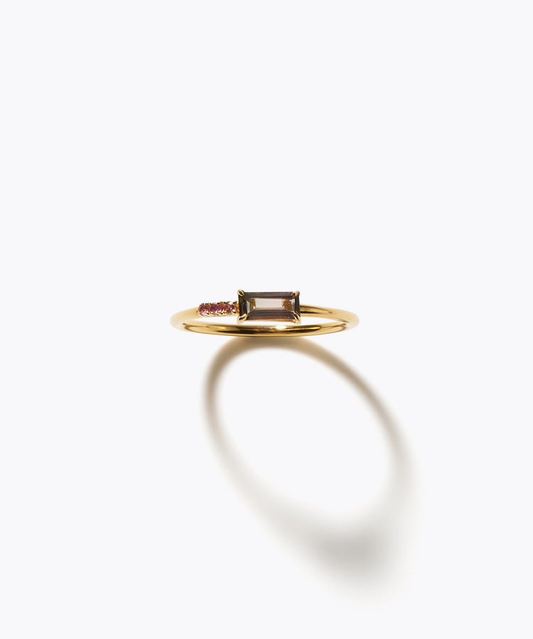 [eden] One of a kind girls day bi-color tourmaline ring
