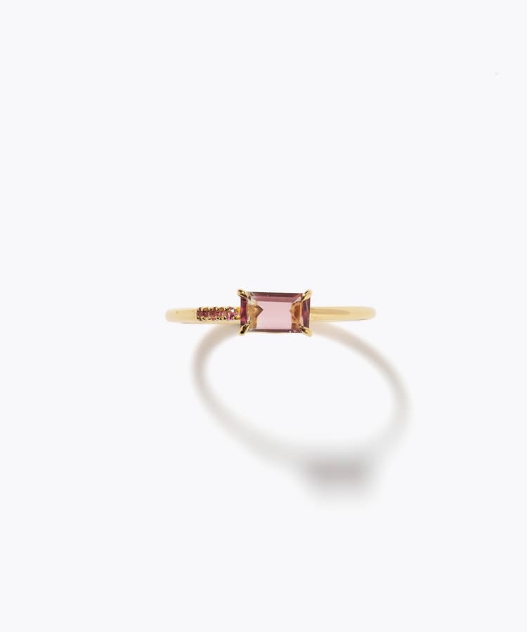 [eden] One of a kind girls day bi-color tourmaline ring