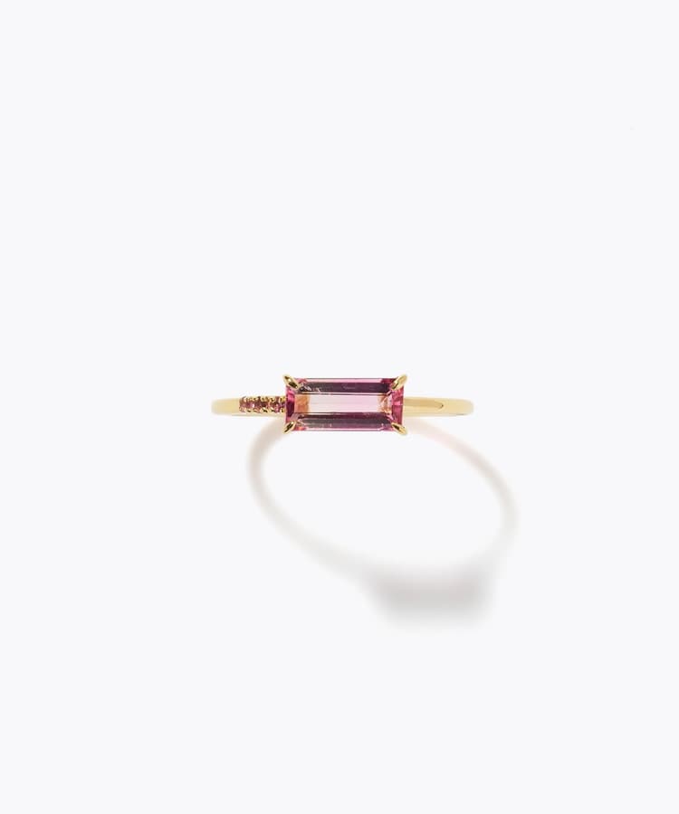 [eden] One of a kind girls day bi-color tourmaline ring