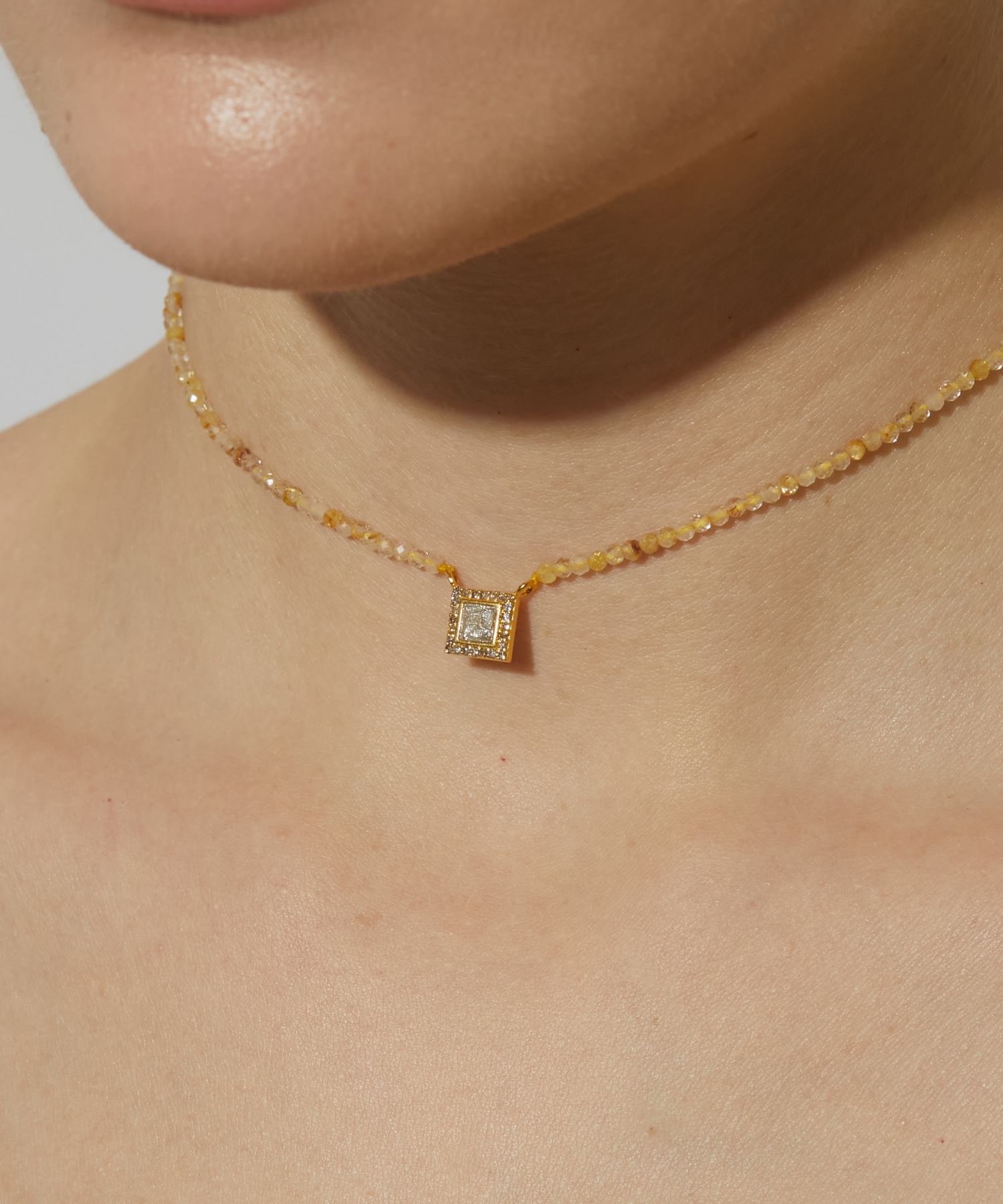 collaboration] Shana for ARTIDA OUD gold rutilated quartz diamond