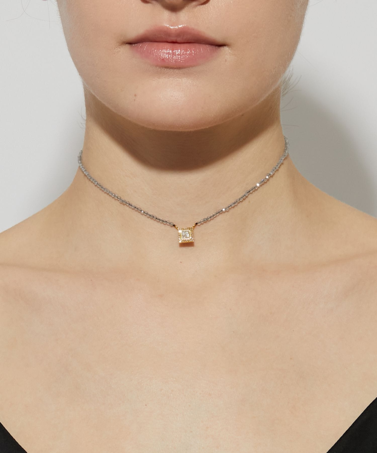 collaboration] Shana for ARTIDA OUD labradorite diamond Nero