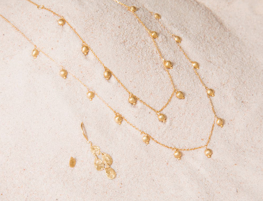 金貨の輝きで魅惑する&ldquo;krishna&rdquo;、色石の色彩溢れる&rdquo;eden&rdquo;。人気の2シリーズより新作登場