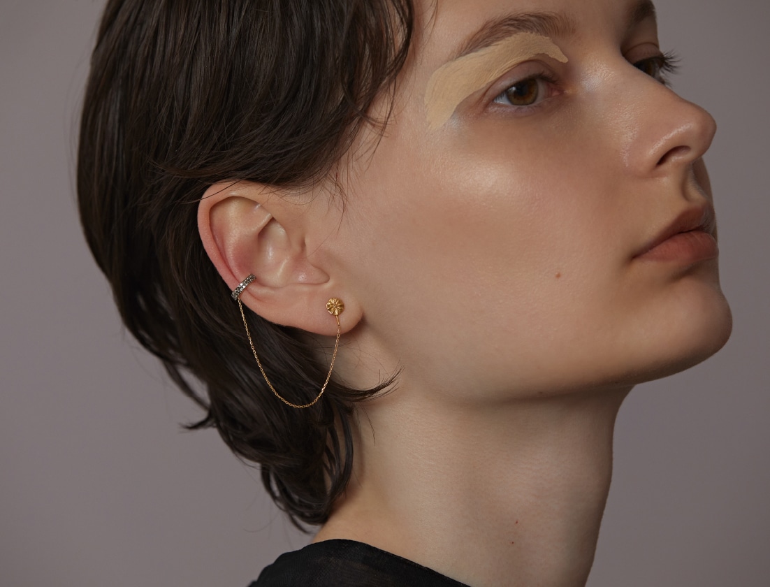 ピアスとチェーンで繋ぐ、イヤーカフの新しいカタチ――新マッチングカスタマイズがローンチ