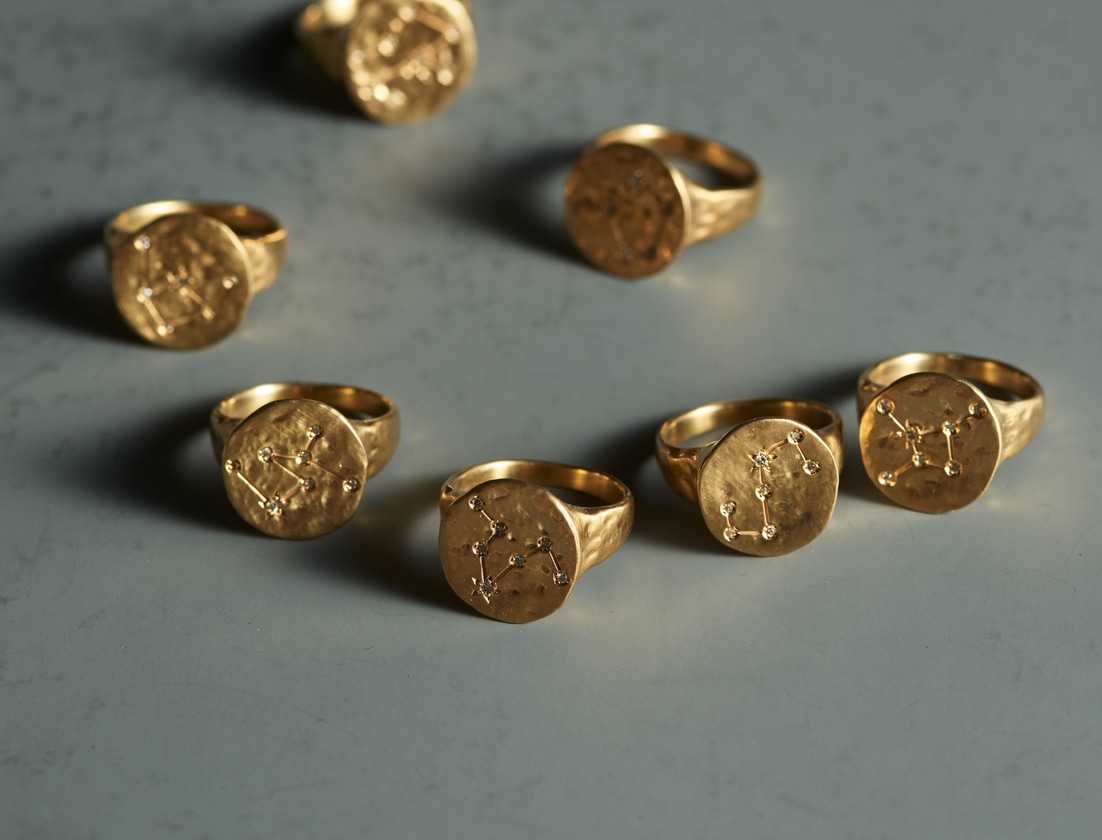 星降る夜の星座サインをジュエリーに乗せて。&ldquo;constellation&rdquo;と&ldquo;I am&rdquo; Donationからクリスマスの新作ジュエリー。