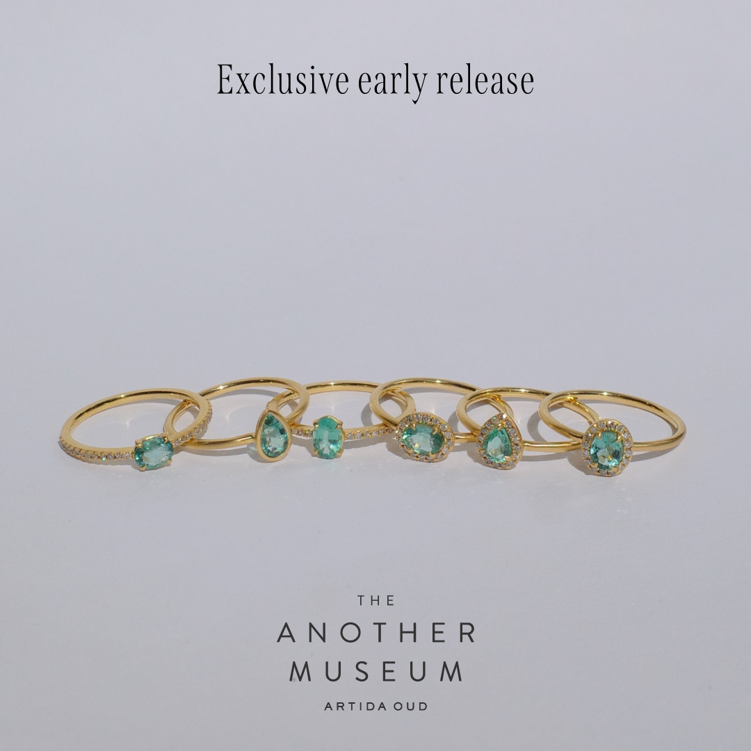 THE ANOTHER MUSEUM先行発売、一点モノのベリルリング