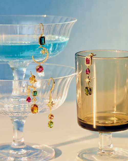 elafonisi シャンデリアピアス イヤリング